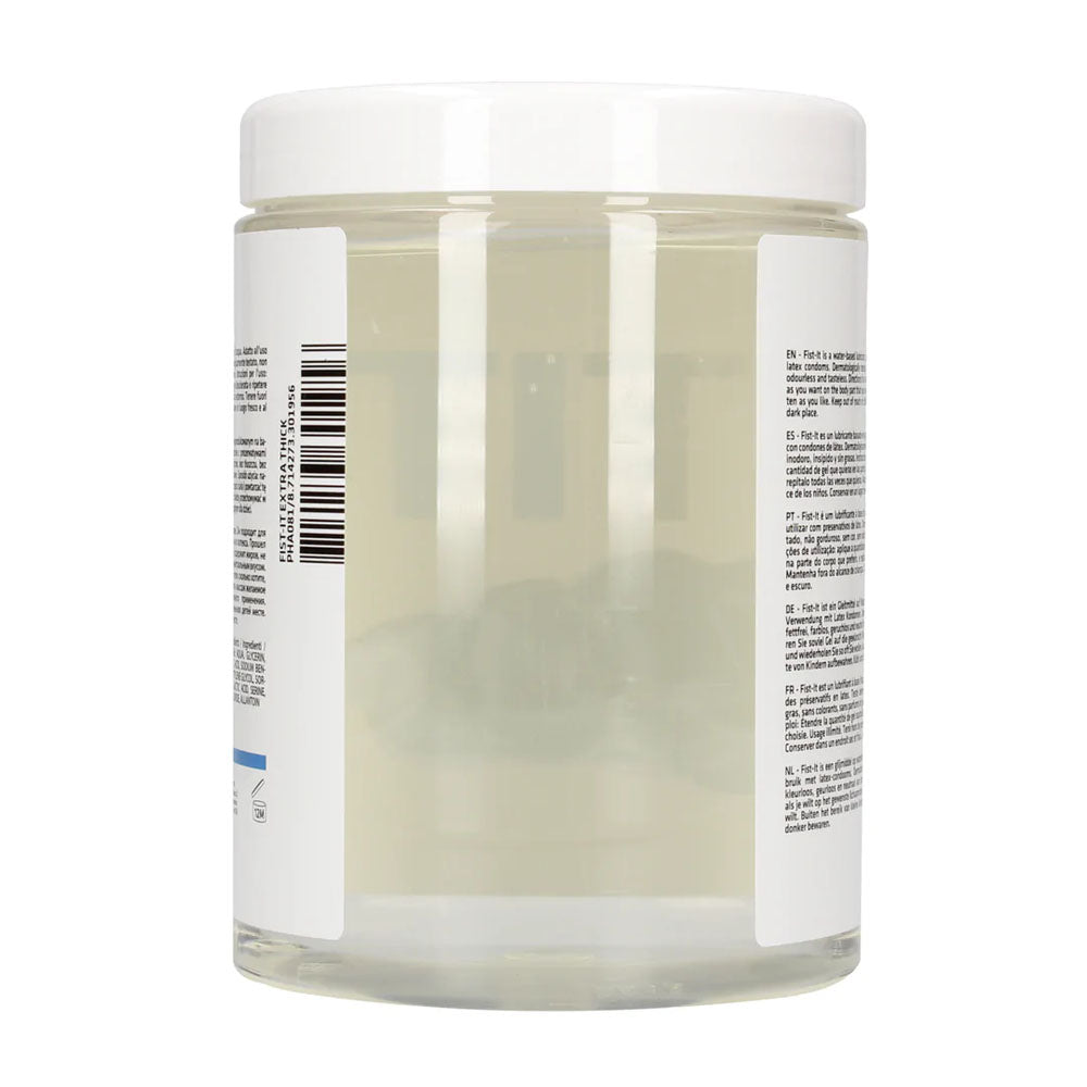 Pharmquests Fist-It Extra Thick – Thick Water-Based Lubricant 1000ml Tub Secondary image