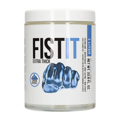 Pharmquests Fist-It Extra Thick – Thick Water-Based Lubricant 1000 ml Tub Default Title Speciality Lubricants