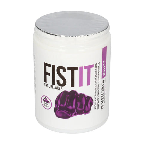 Pharmquests Fist-It (Water Based) – Relaxing Anal Lubricant 1000 ml Tub Speciality Lubricants