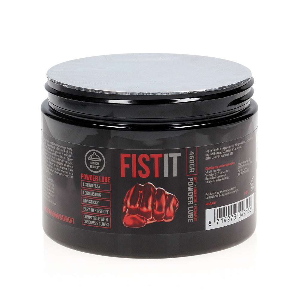 Pharmquests Fist-It Water-Mixable Powdered Lubricant 460g Tub > Lube > Fisting