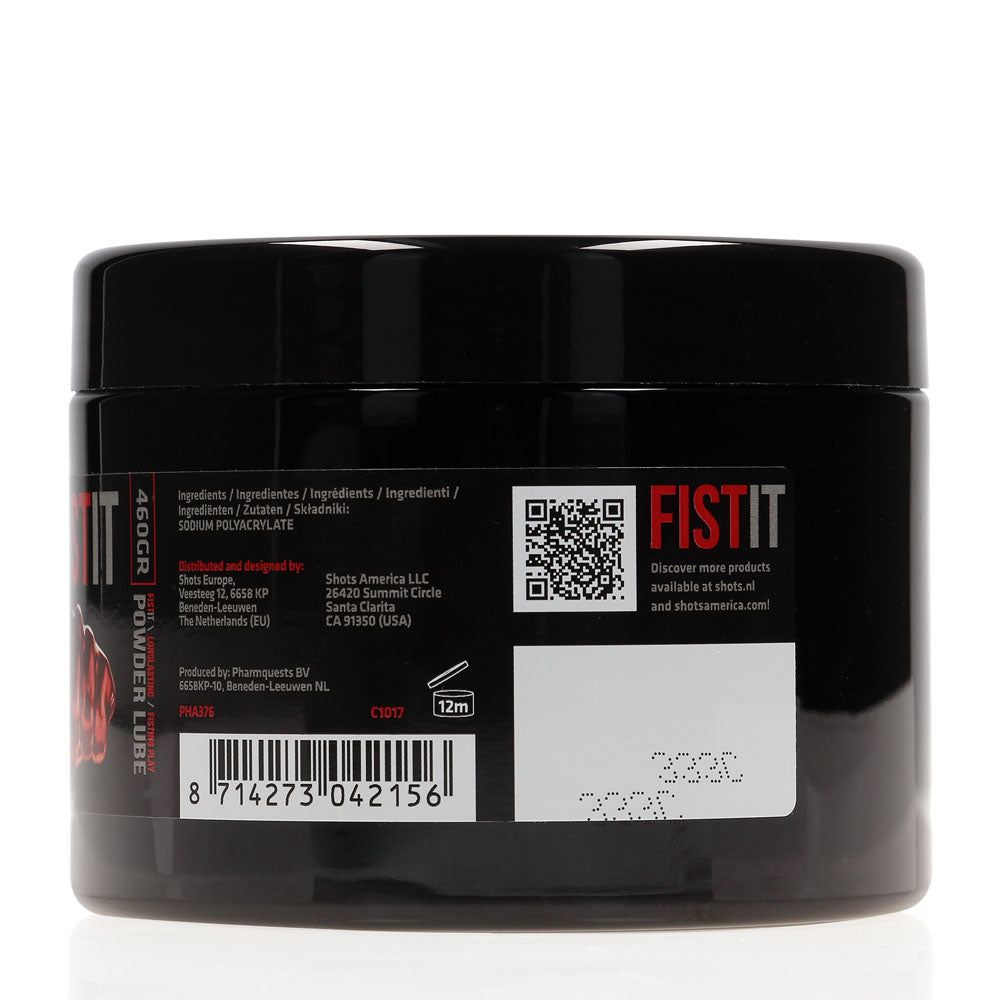 Pharmquests Fist-It Water-Mixable Powdered Lubricant 460g Tub > Lube > Fisting