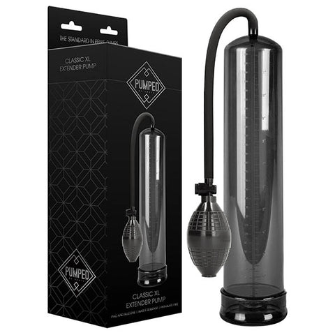 Pumped Classic XL (Large) – Large Sized Penis Pump - 12 Inch Black > Pumps > Penis Pumps