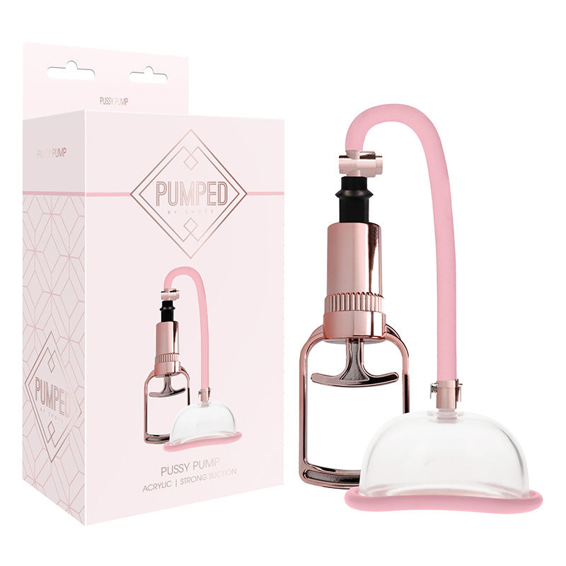 Pumped Pussy Pump Rose Vagina Enhancer Pink Pumps Female