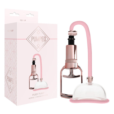 Pumped Pussy Pump Rose Vagina Enhancer Pink Pumps Female