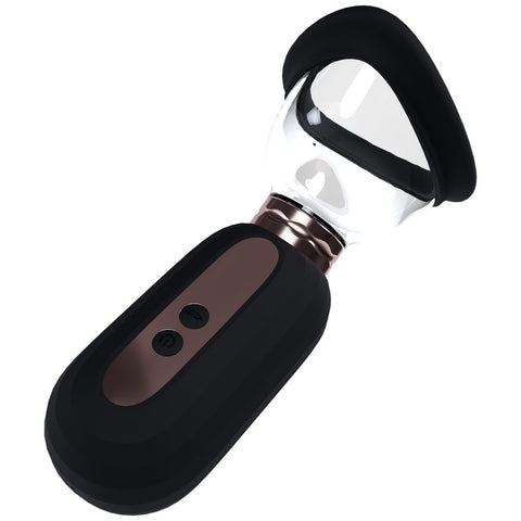 Pumped Dazzling Auto Ladies Pump USB Rechargeable Black Pumps Female