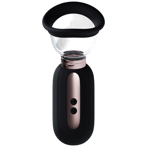 Pumped Dazzling Auto Ladies Pump USB Rechargeable Black Pumps Female