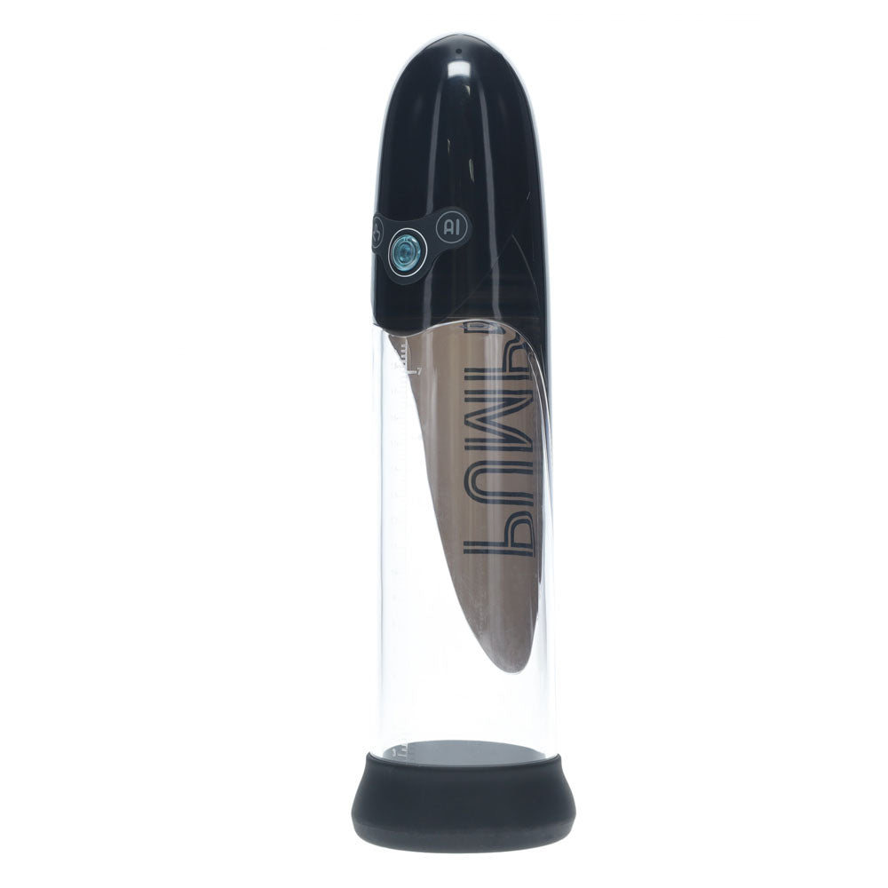 Pumped Aqua Pro Auto Pump Clear USB Rechargeable AI Enabled Submersible Auto Penis Pump PUMPS