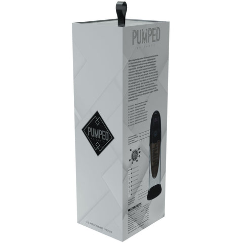 Pumped Aqua Pro Auto Pump Clear USB Rechargeable AI Enabled Submersible Auto Penis Pump PUMPS