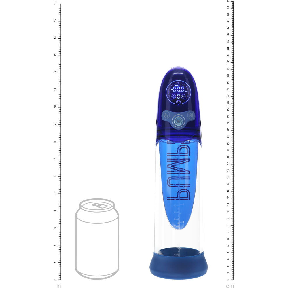 Pumped Aqua Pro Auto Pump Clear USB Rechargeable AI Enabled Submersible Auto Penis Pump PUMPS