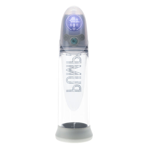 Pumped Aqua Pro Auto Pump Grey Clear USB Rechargeable AI Enabled Submersible Auto Penis Pump PUMPS Male Electric