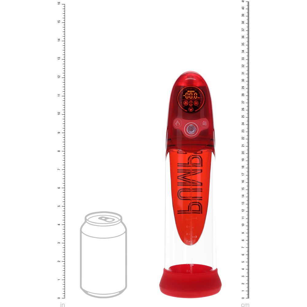 Pumped Aqua Pro Auto Pump Clear USB Rechargeable AI Enabled Submersible Auto Penis Pump PUMPS Male Electric