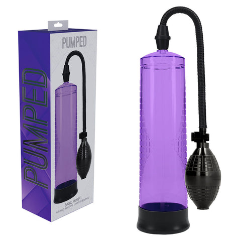 Pumped Basic Pump 1 Purple Penis Pump - 20cm x 6cm Default Title > Pumps > Penis Pumps