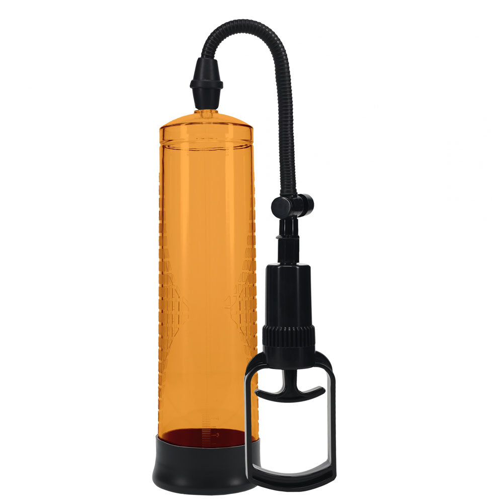 PUMPED Basic Pump 2 (Orange) – Penis Pump - 20cm x 8cm > Pumps > Penis Pumps