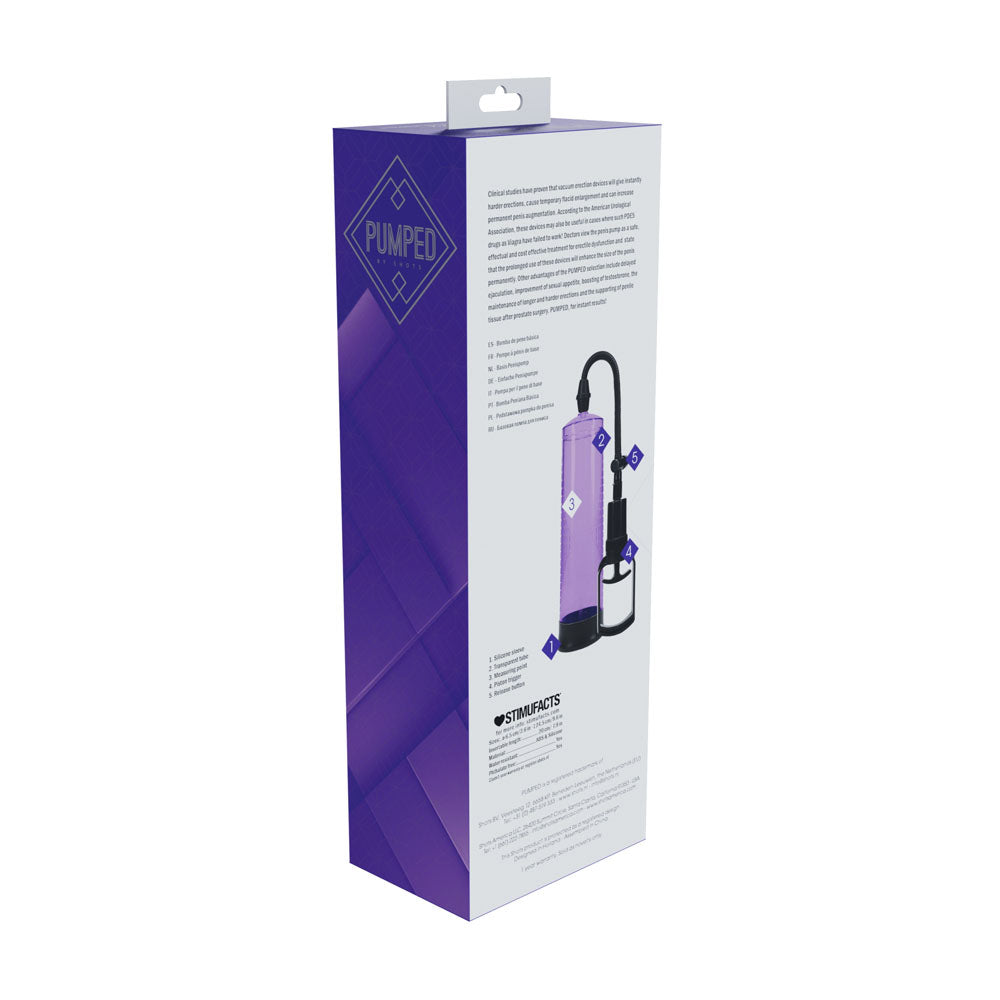 Pumped Basic Pump 2 – Penis Pump - 20cm x 8cm > Pumps > Penis Pumps