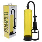 Pumped Basic Pump 2 – Penis Pump - 20cm x 8cm Yellow > Pumps > Penis Pumps