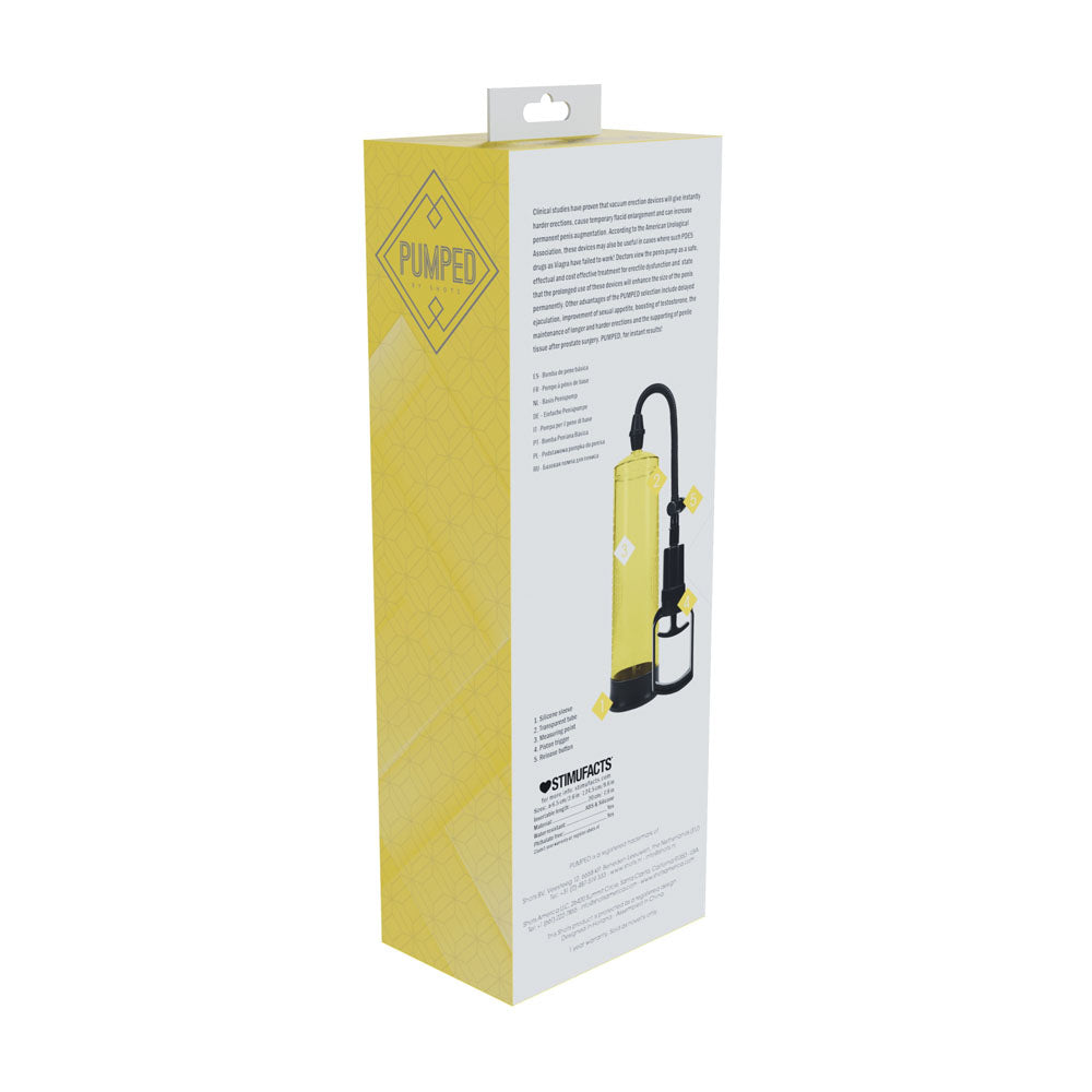 Pumped Basic Pump 2 – Penis Pump - 20cm x 8cm > Pumps > Penis Pumps