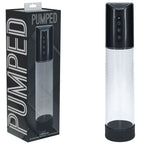 Pumped Hyperpump 20cm Automatic Penis Pump Gunmetal Grey with Silicone Insertion Sleeve Grey > Pumps > Penis Pumps Electric