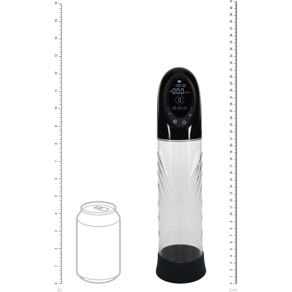 Pumped Cyberpulse Automatic Penis Pump USB Rechargeable Clear Intimacy Device PUMPS Male Electric