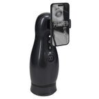 Pumped Virtuo (Gunmetal Grey/Clear) – USB Rechargeable Sucking Vibrating Masturbator > Sex Toys For Men > Masturbators > Vibrating