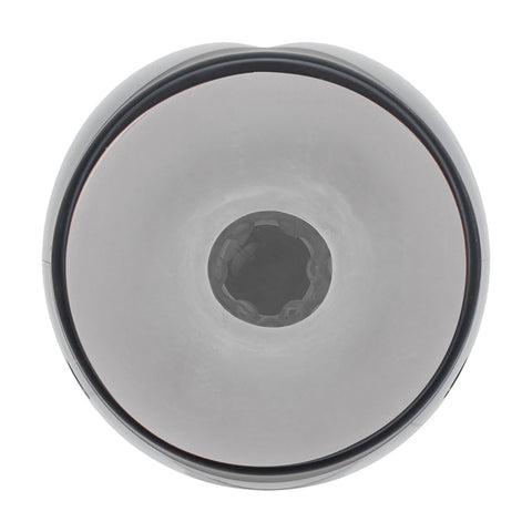 Pumped Virtuo Gunmetal Grey Clear USB Rechargeable Sucking And Vibrating Auto Masturbator PUMPS Male Electric