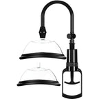 Pumped Dual Cup - Adjustable Cylinder Seal Mechanism Vagina Pump > Pumps > Female Pumps