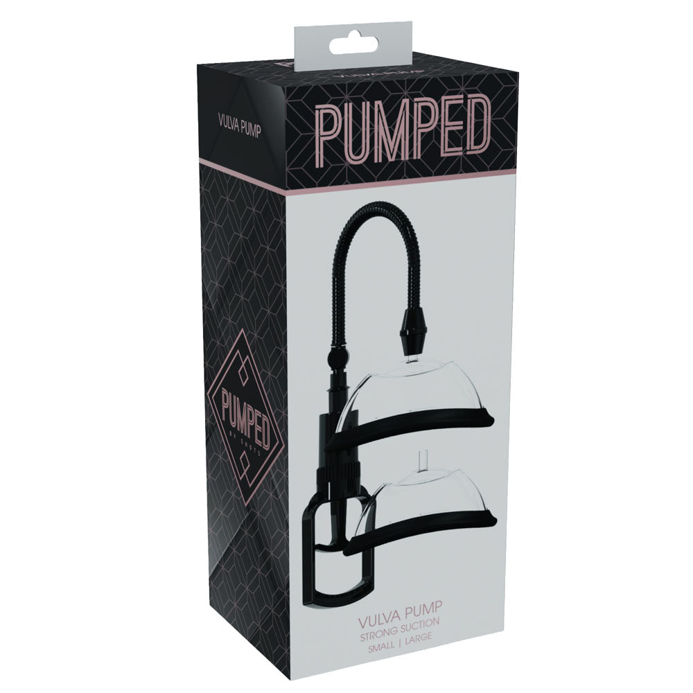Pumped Dual Cup - Adjustable Cylinder Seal Mechanism Vagina Pump > Pumps > Female Pumps