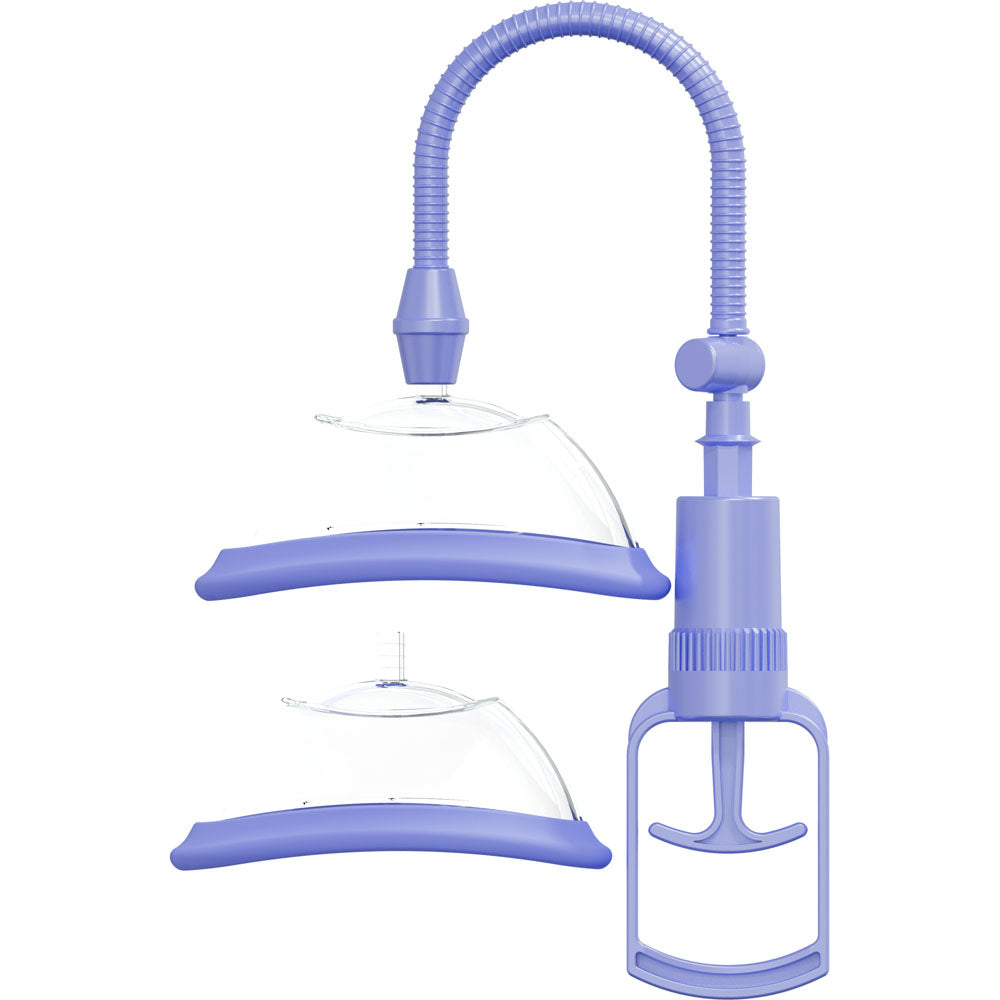Pumped Dual Cup Adjustable Vaginal Vacuum Pump With Seal > Pumps > Female Pumps