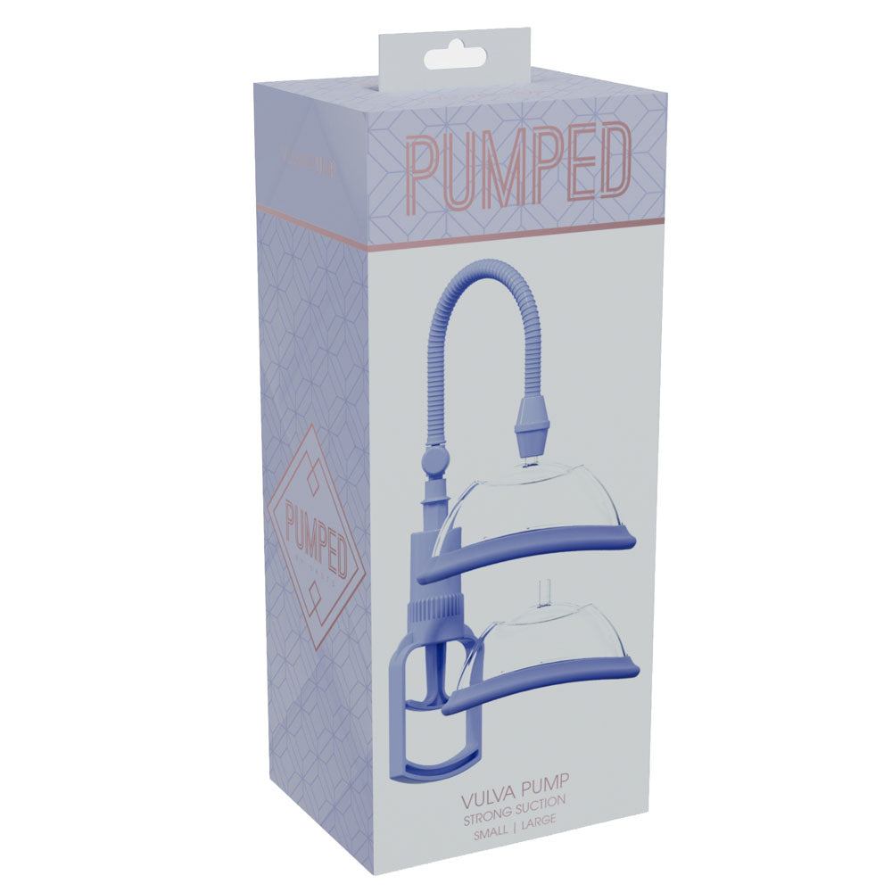 Pumped Dual Cup Adjustable Vaginal Vacuum Pump With Seal > Pumps > Female Pumps