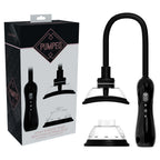 Pumped Vulva and Breast Pump - Rechargeable Dual Suction Pump Set Black > Pumps > Female Pumps