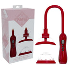 Pumped Vulva And Breast Pump – USB Rechargeable Tongue Stimulator Red > Pumps > Female Pumps