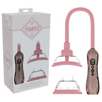 Pumped Vulva Pump With Tongue Stimulator – Usb Rechargeable Pump Set Rose Gold > Pumps > Female Pumps