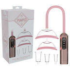 Pumped Vulva Breast Nipple Pump - USB Rechargeable, 5 Cups Rose Gold > Pumps > Female Pumps