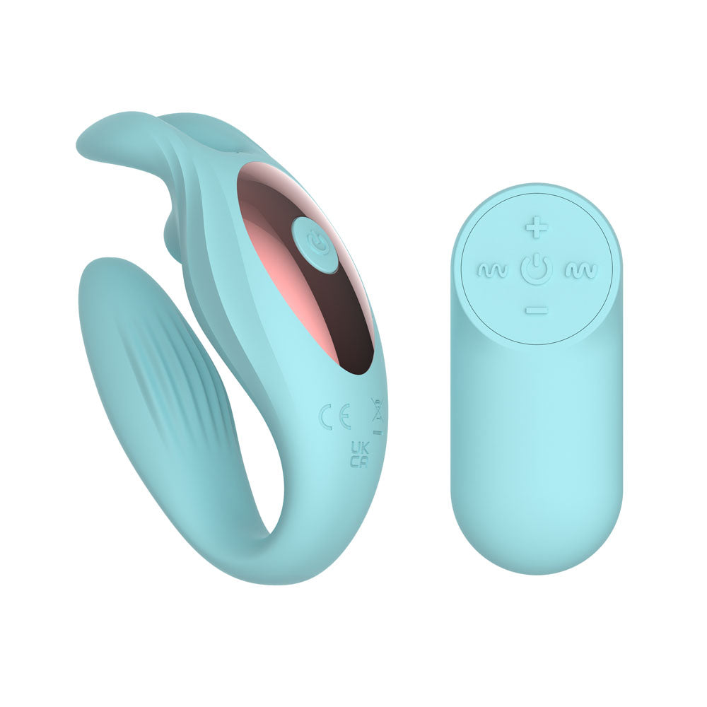 Passion Play Rabbit Couple Vibe – USB Rechargeable Wireless Remote Couples Vibrator > Sex Toys For Ladies > Panty Vibes