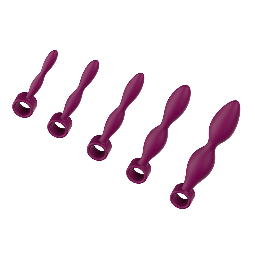 Passion Play Silicone Dilator Set – 5-Piece Vaginal Dilator Kit > Sex Toys > Dilators