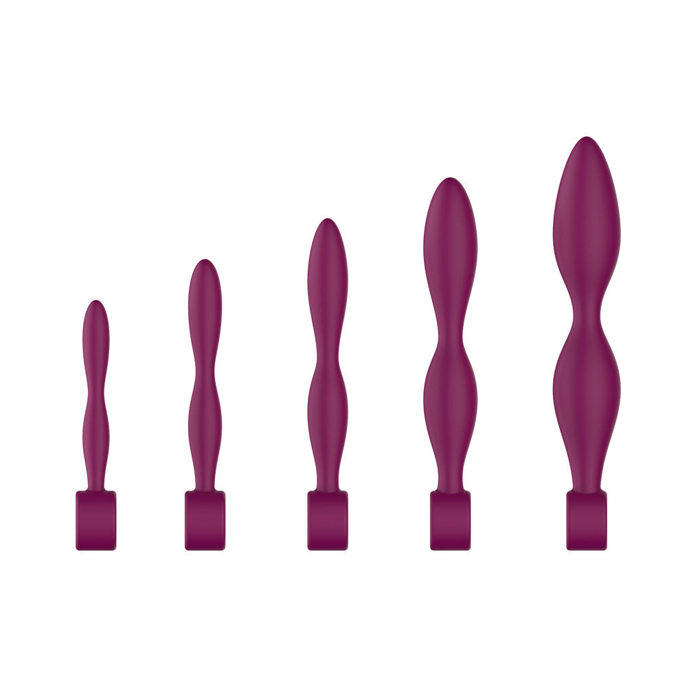 Passion Play Silicone Dilator Set – 5-Piece Vaginal Dilator Kit > Sex Toys > Dilators