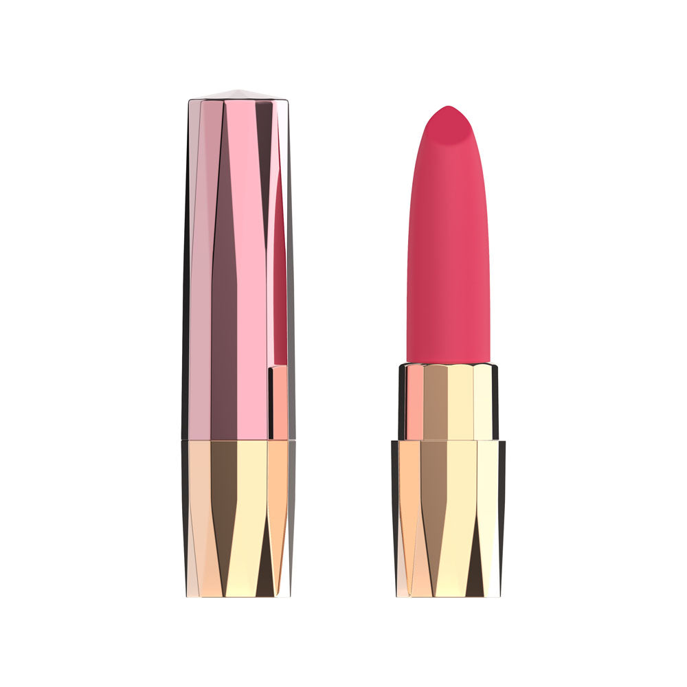Passion Play Rechargeable Lipstick Vibe – USB Rechargeable Lipstick Bullet Vibrator Secondary image