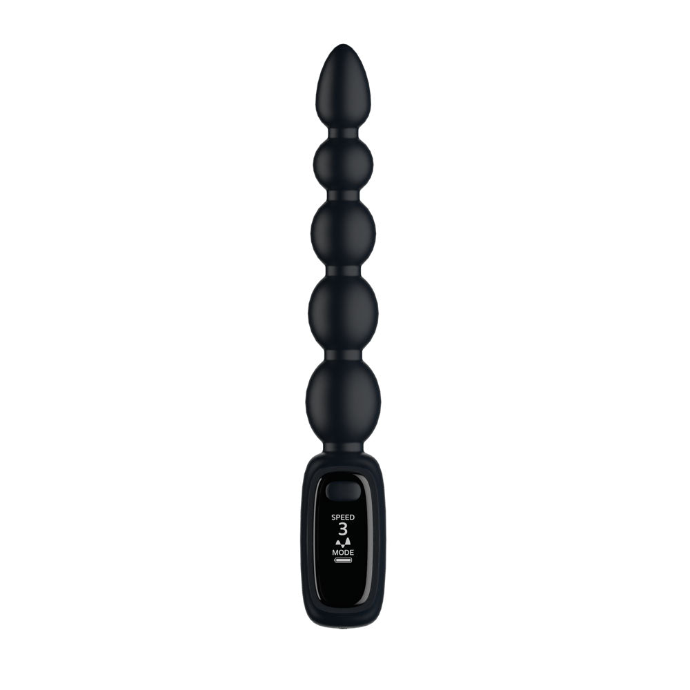 Passion Play Vibrating Anal Beads Rechargeable with LED Screen 23 cm Anal Beads Secondary image