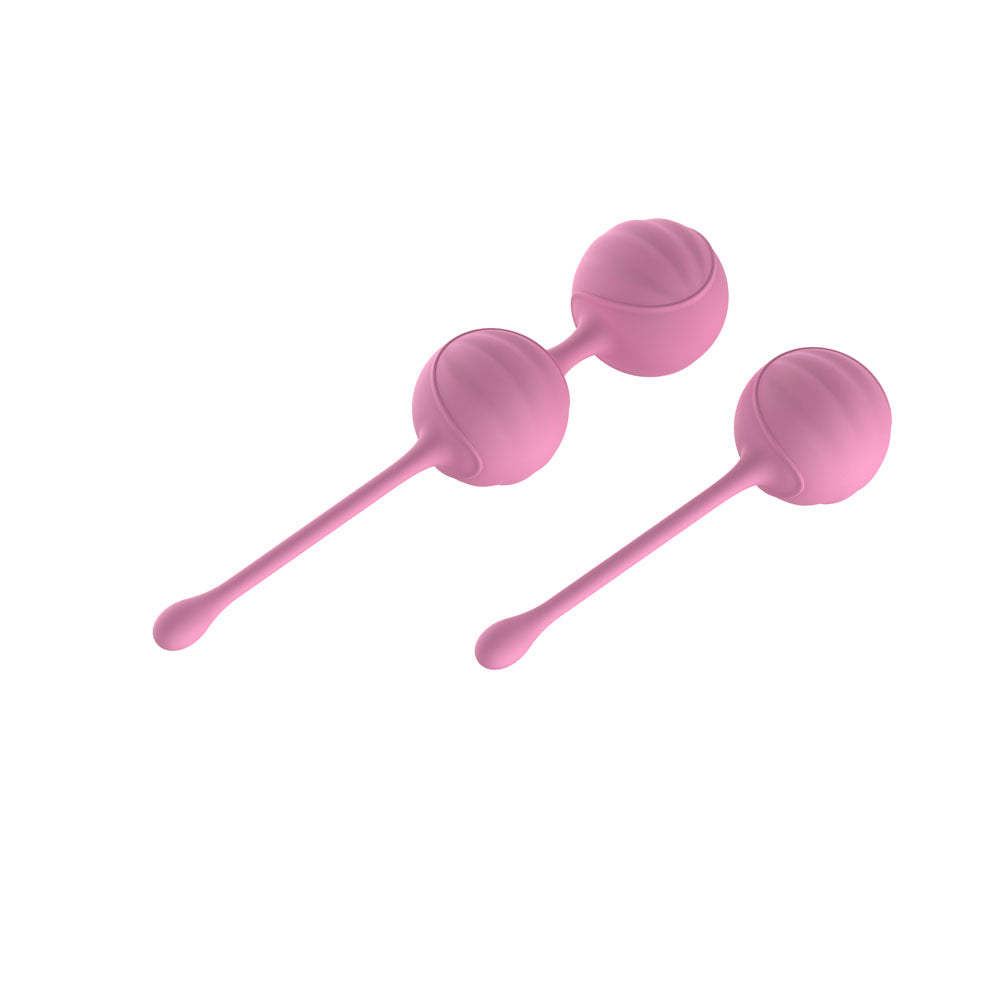 Passion Play Silicone Kegel Ball Set – Beginner-Friendly Kegel Balls Set of 2 > Sex Toys For Ladies > Vibrating Eggs