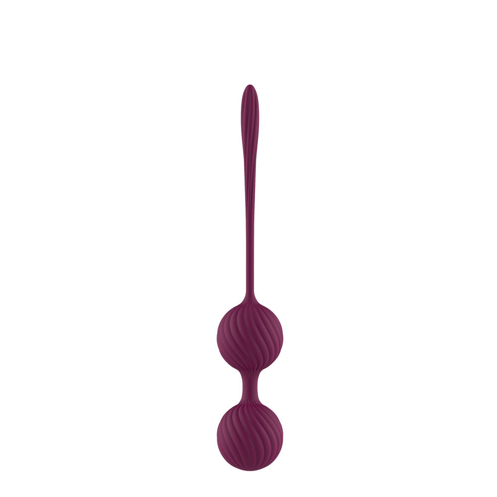 Passion Play Dual Kegel Balls – Pelvic Floor Trainer Purple > Sex Toys For Ladies > Kegel Exercise