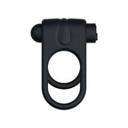 Passion Play Silicone Vibrating Dual Cockring – USB Rechargeable Cockring > Cock Ring > Vibrating