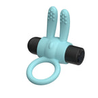 Passion Play Silicone Rabbit Vibrating Cockring - - USB Rechargeable Vibrating Penis Ring > Sex Toys > Couples Toys