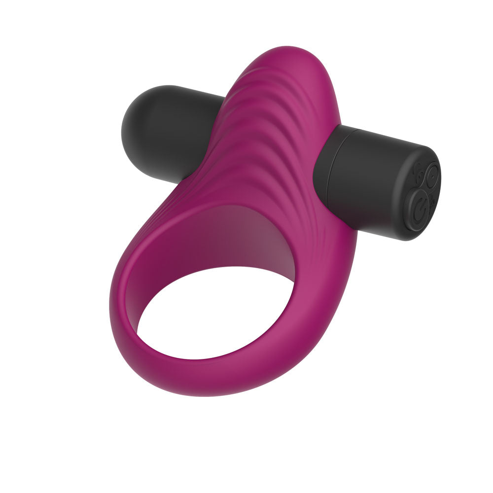 Passion Play Silicone USB Rechargeable Vibrating Cockring > Cock Ring > Vibrating