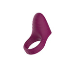 Passion Play Silicone USB Rechargeable Vibrating Cockring Purple > Cock Ring > Vibrating