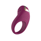 Passion Play Silicone Vibrating Cockring - USB Rechargeable Penis Ring > Sex Toys > Couples Toys