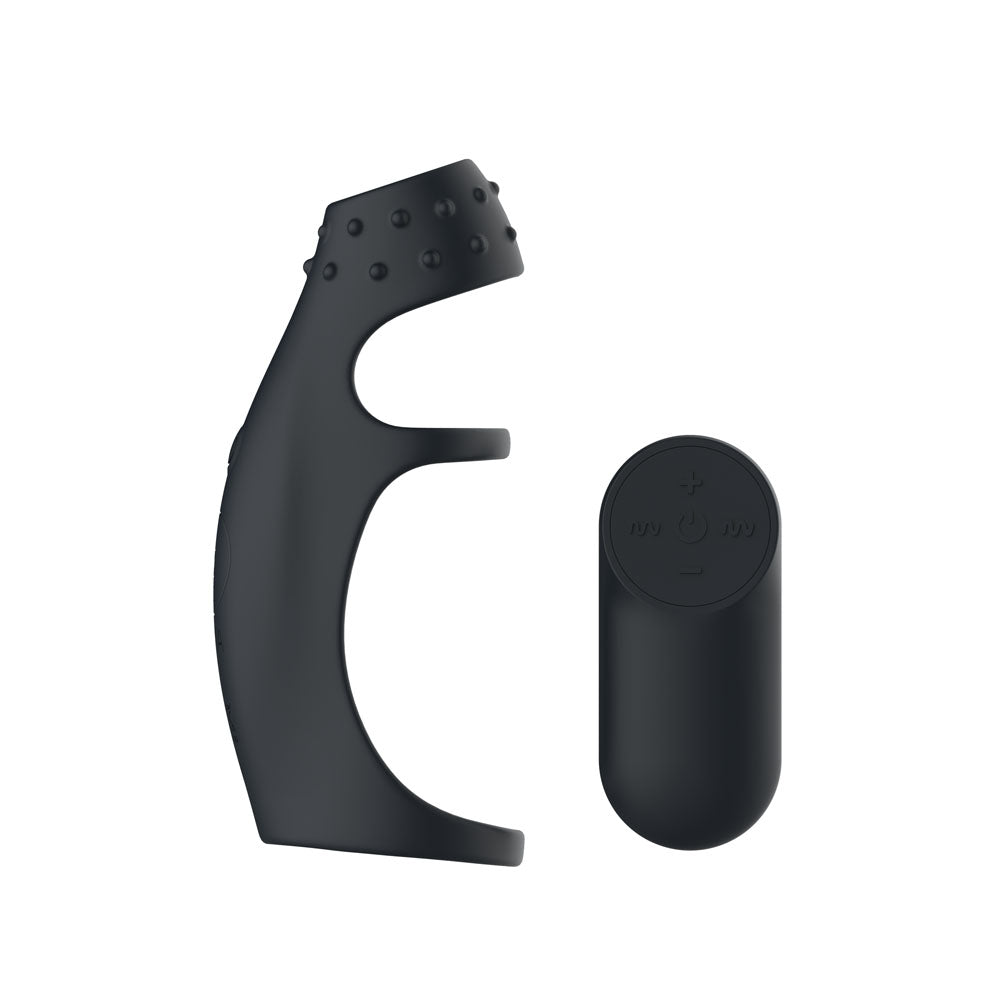 Passion Play Vibrating Cockring Sleeve – USB Rechargeable Wireless Remote Penis Sleeve > Sex Toys For Men > Penis Sleeves