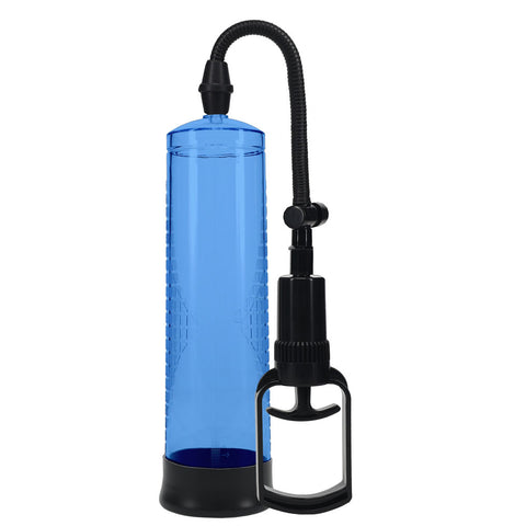 PUMPED Basic Pump 2 - Blue - Blue Penis Pump Pumps
