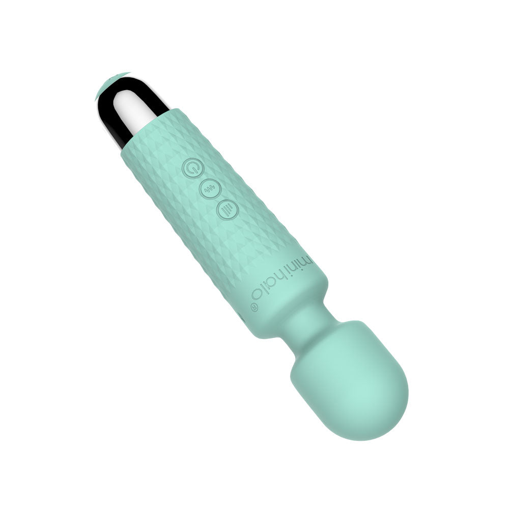 Shibari Mini Halo Wireless 20X Minty Green Massage Wand > Sex Toys > Mini Massagers