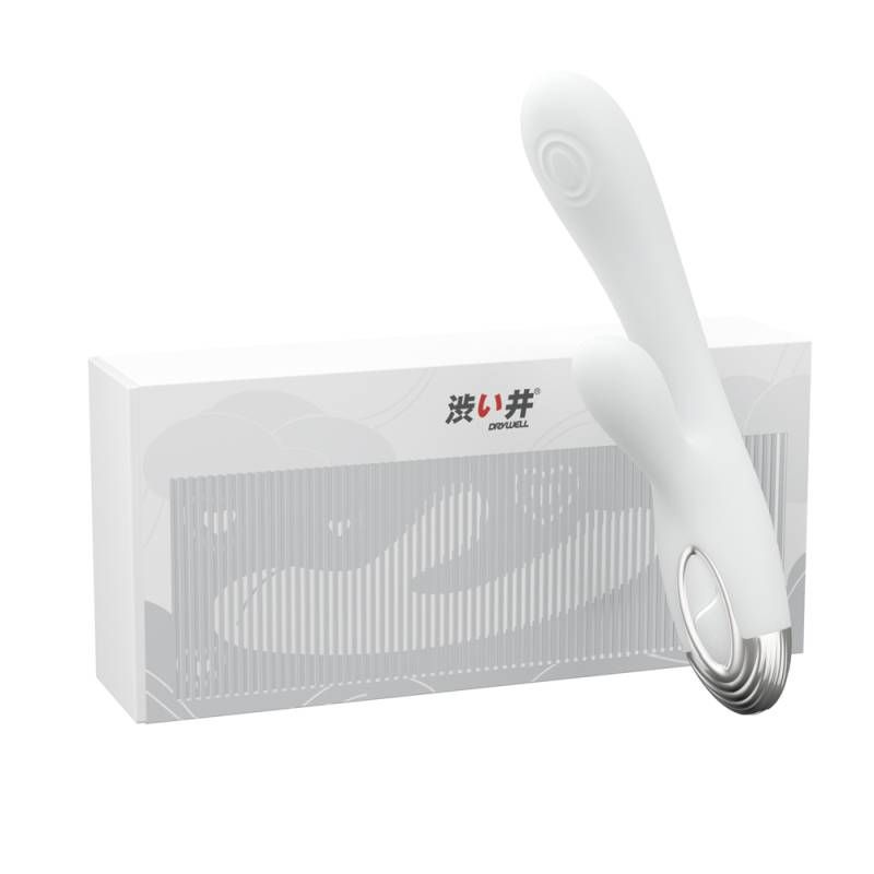 Pada Rabbit and G-Spot Pulsing Vibrator White 21.6cm Vibrators - G Spot
