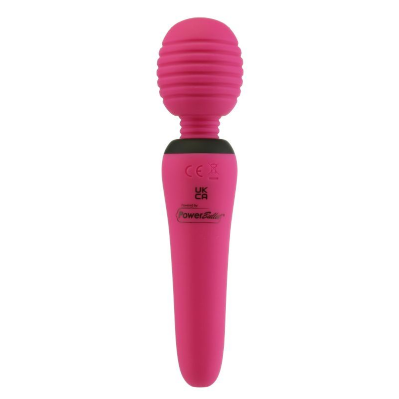 PalmPower Groove Mini Wand Fuchsia - Portable Massager Electric Massager
