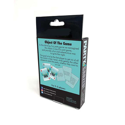 Party Crazed Drinking Card Game for Fun Gatherings Games